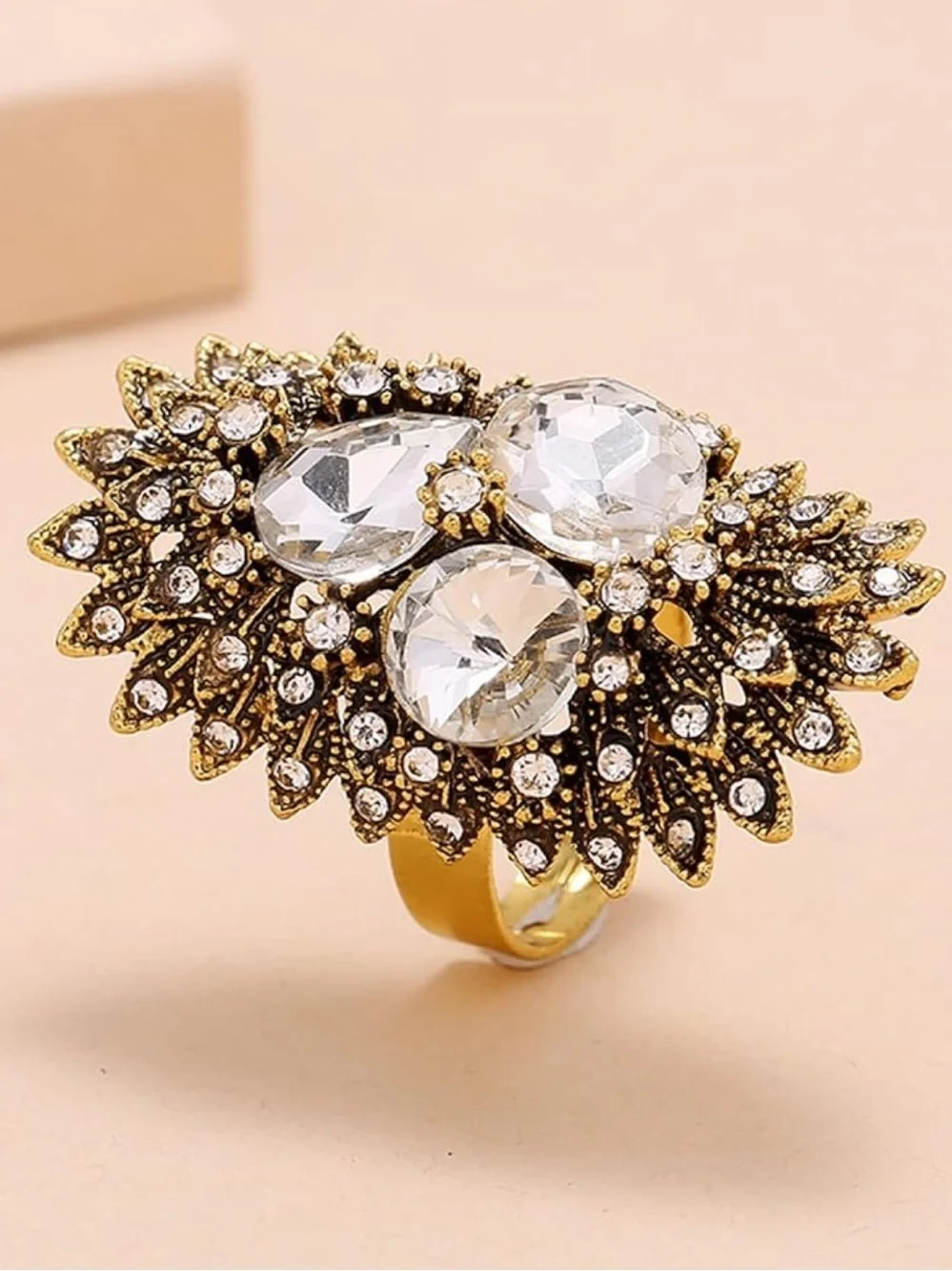 Anthropologie ornate gold